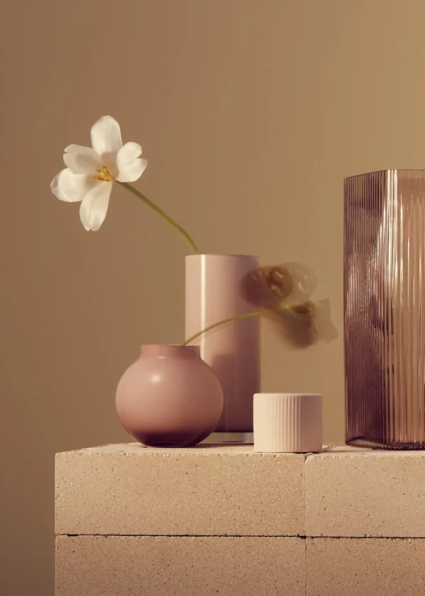 Marmoset Found Glass Vases | Decorating | Opal Ball Vase Floss (M)