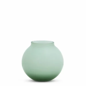 Marmoset Found Glass Vases | Decorating | Opal Ball Vase Sage (S)