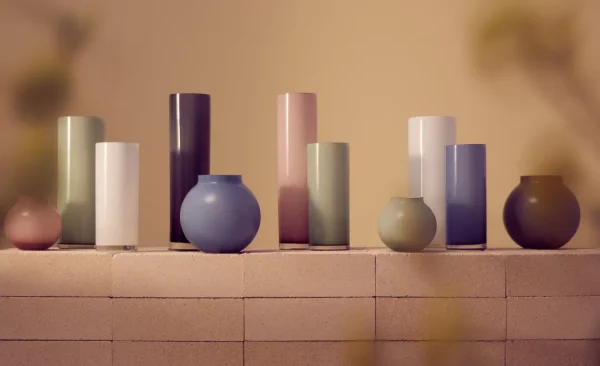 Marmoset Found Glass Vases | Decorating | Opal Ball Vase Sage (S)