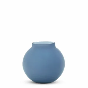 Marmoset Found Glass Vases | Decorating | Opal Ball Vase Sky (S)