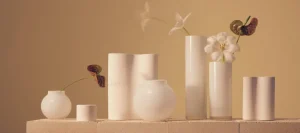 Marmoset Found Glass Vases | Decorating | Opal Ball Vase White (S)