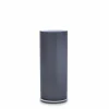 Marmoset Found Glass Vases | Vases & Vessels | Opal Pillar Vase Ash (M)