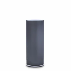 Marmoset Found Glass Vases | Vases & Vessels | Opal Pillar Vase Ash (M)