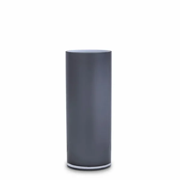 Marmoset Found Glass Vases | Vases & Vessels | Opal Pillar Vase Ash (M)