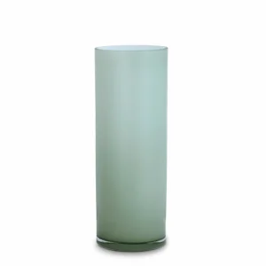 Marmoset Found Glass Vases | Decorating | Opal Pillar Vase Sage (L)