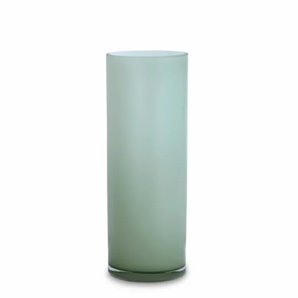 Marmoset Found Glass Vases | Decorating | Opal Pillar Vase Sage (L)