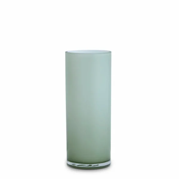 Marmoset Found Glass Vases | Decorating | Opal Pillar Vase Sage (M)