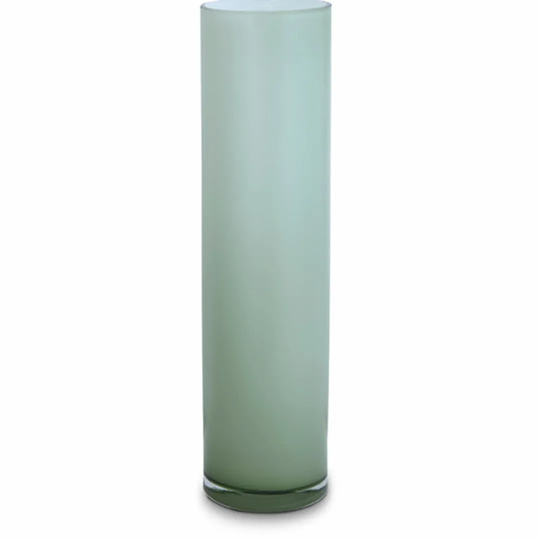 opal_pillar_vase_sage_xl_0.webp Marmoset Found Glass Vases | Decorating | Opal Pillar Vase Sage (XL)