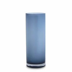 Marmoset Found Glass Vases | Decorating | Opal Pillar Vase Sky (L)