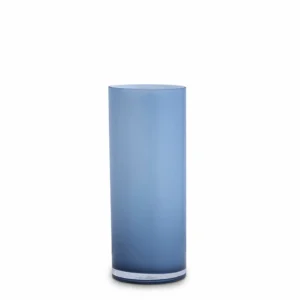 Marmoset Found Glass Vases | Decorating | Opal Pillar Vase Sky (M)