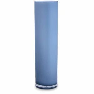 Marmoset Found Glass Vases | Decorating | Opal Pillar Vase Sky (XL)