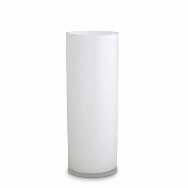 Marmoset Found Glass Vases | Decorating | Opal Pillar Vase White (L)