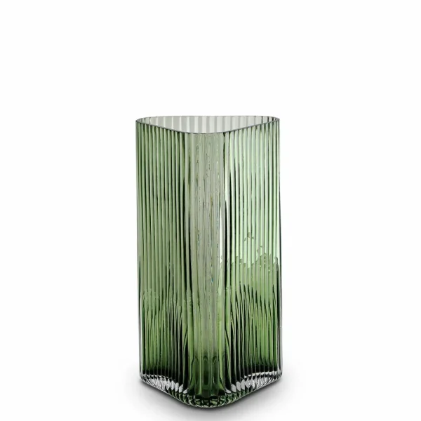 Marmoset Found Vases & Vessels | Glass Vases | Profile Vase Green (M)