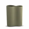 Marmoset Found Decorating | Vases & Vessels | Ribbed Infinity Vase Leaf (M)