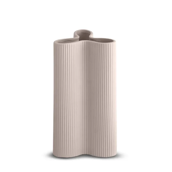 Marmoset Found Decorating | Vases & Vessels | Ribbed Petal Vase Nude (L)