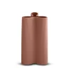 Marmoset Found Vases & Vessels | Ceramics | Ribbed Petal Vase Ochre (L)