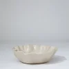 Marmoset Found Bowls | Ceramics | Ruffle Bowl Chalk White (L)