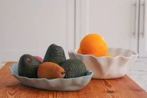 Marmoset Found Bowls | Ceramics | Ruffle Bowl Chalk White (M)