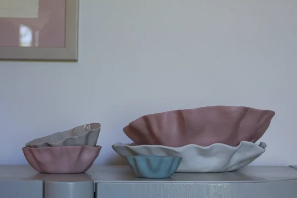 Marmoset Found Ceramics | Bowls | Ruffle Bowl Chalk White (S)
