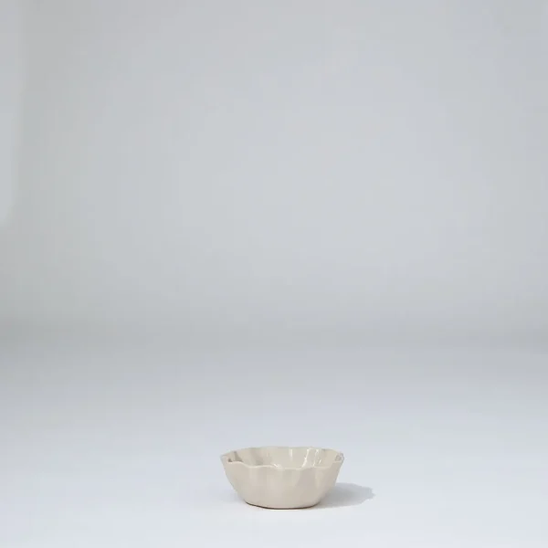 Marmoset Found Bowls | Ceramics | Ruffle Bowl Chalk White (XS)