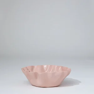 Marmoset Found Bowls | Ceramics | Ruffle Bowl Icy Pink (M)