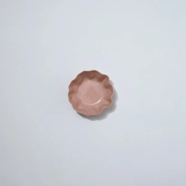 Marmoset Found Bowls | Ceramics | Ruffle Bowl Icy Pink (S)