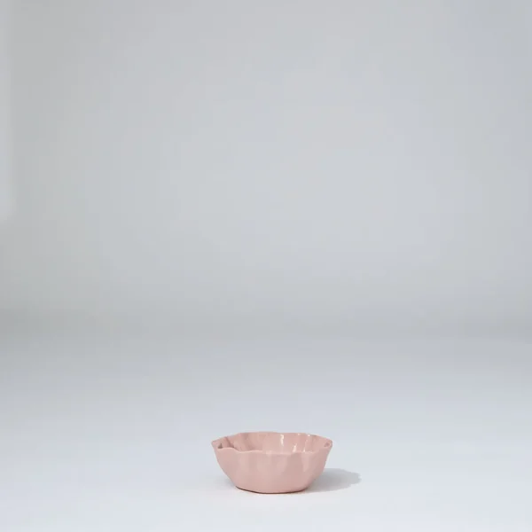 Marmoset Found Bowls | Ceramics | Ruffle Bowl Icy Pink (XS)