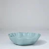 Marmoset Found Bowls | Ceramics | Ruffle Bowl Light Blue (L)