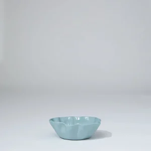 Marmoset Found Bowls | Ceramics | Ruffle Bowl Light Blue (S)