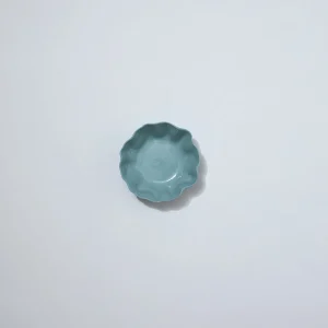 Marmoset Found Bowls | Ceramics | Ruffle Bowl Light Blue (S)