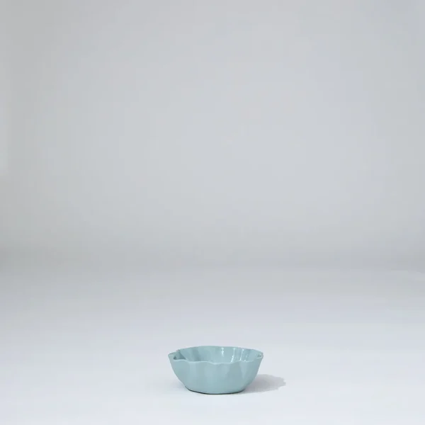 Marmoset Found Bowls | Ceramics | Ruffle Bowl Light Blue (XS)