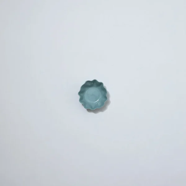 Marmoset Found Bowls | Ceramics | Ruffle Bowl Light Blue (XS)