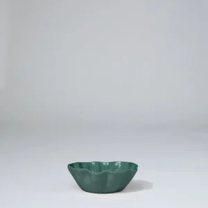 Marmoset Found Bowls | Ceramics | Ruffle Bowl Moss (S)