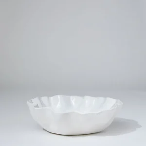 Marmoset Found Bowls | Ceramics | Ruffle Bowl Snow White (L)