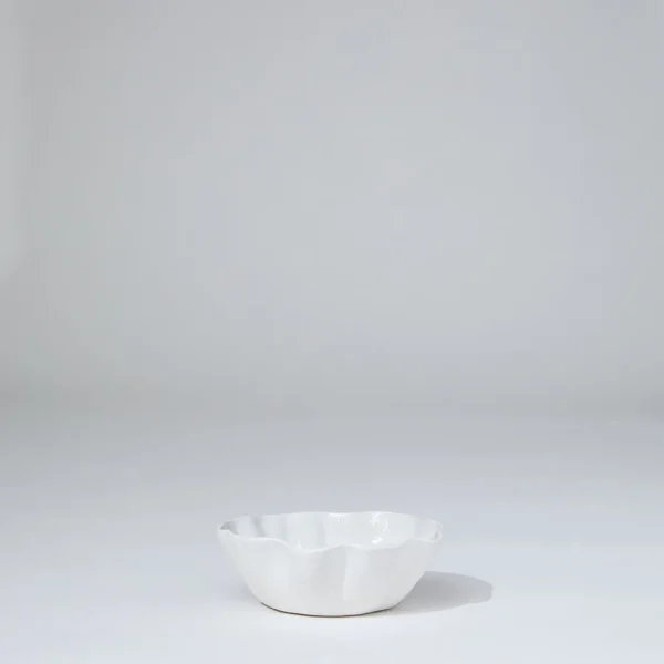 Marmoset Found Bowls | Ceramics | Ruffle Bowl Snow White (S)