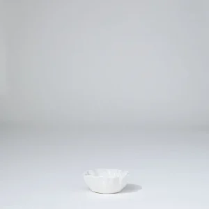 Marmoset Found Bowls | Ceramics | Ruffle Bowl Snow White (XS)