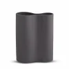 Marmoset Found Decorating | Vases & Vessels | Smooth Infinity Vase Charcoal (M)