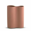 Marmoset Found Vases & Vessels | Decorating | Smooth Infinity Vase Ochre (M)