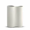 Marmoset Found Ceramics | Decorating | Smooth Infinity Vase Snow (M)
