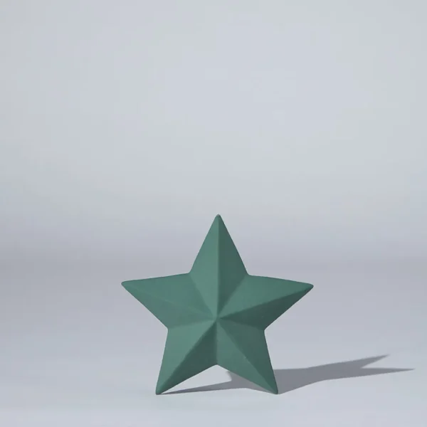 Marmoset Found Ceramics | Star Decoration Moss (XL)