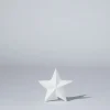Marmoset Found Ceramics | Star Decoration Snow