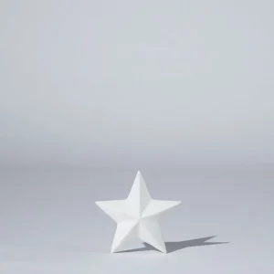 Marmoset Found Ceramics | Star Decoration Snow