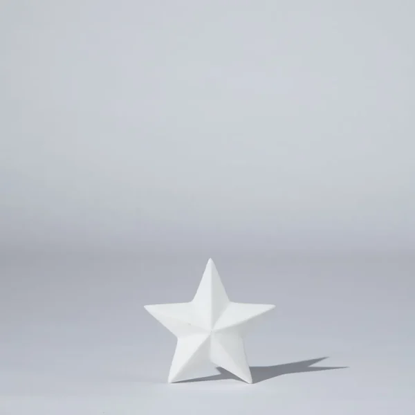 Marmoset Found Ceramics | Star Decoration Snow