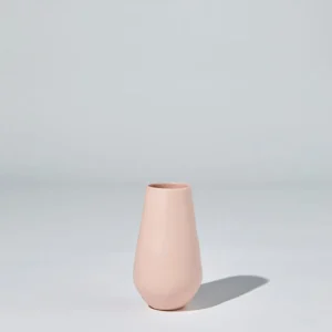 Marmoset Found Ceramics | Decorating | Teardrop Vase Icy Pink (M)