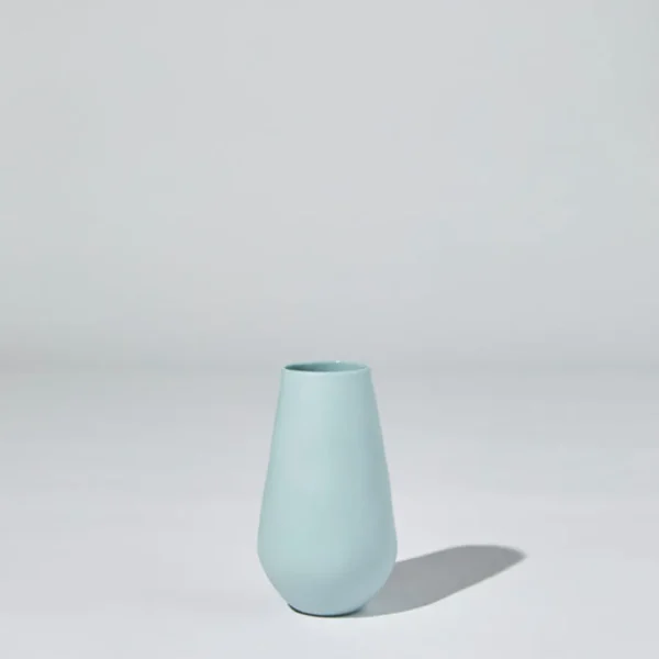 Marmoset Found Ceramics | Decorating | Teardrop Vase Light Blue (M)