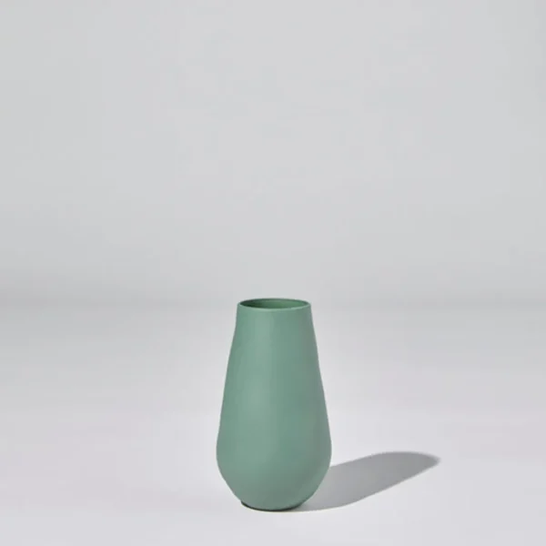Marmoset Found Ceramics | Decorating | Teardrop Vase Moss (M)