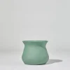 Marmoset Found Ceramics | Decorating | Tubby Vase Moss (L)