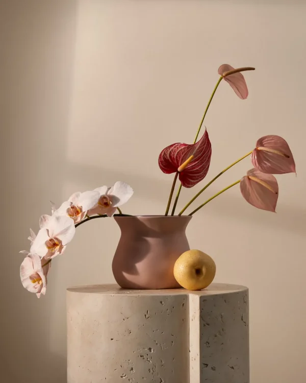 Marmoset Found Ceramics | Decorating | Tubby Vase Pink (L)
