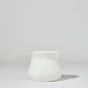 Marmoset Found Decorating | Vases & Vessels | Tubby Vase Snow (L)