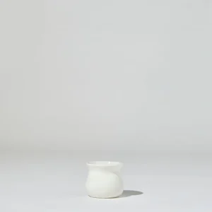 Marmoset Found Ceramics | Decorating | Tubby Vase Snow (XS)